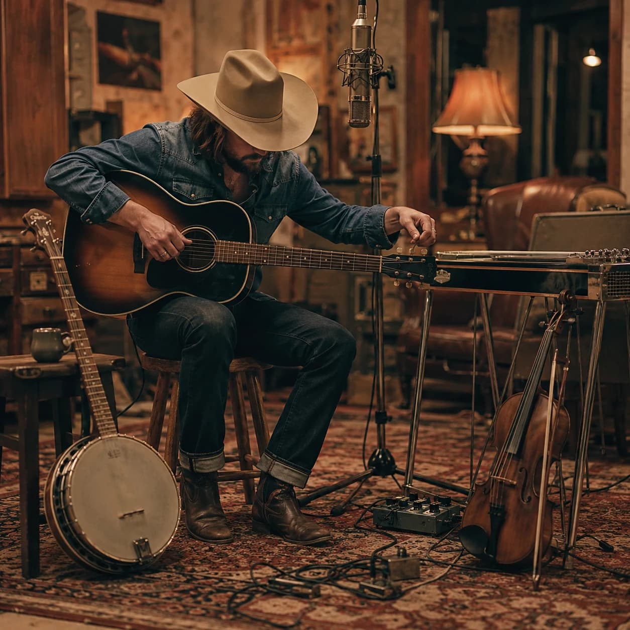 O que é um Gerador de Música country com IA?