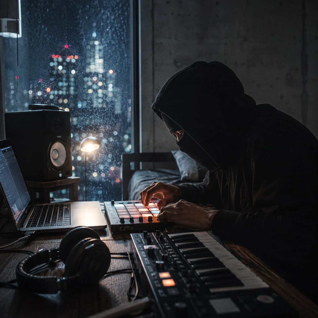 O que é um Gerador de Música drill com IA?