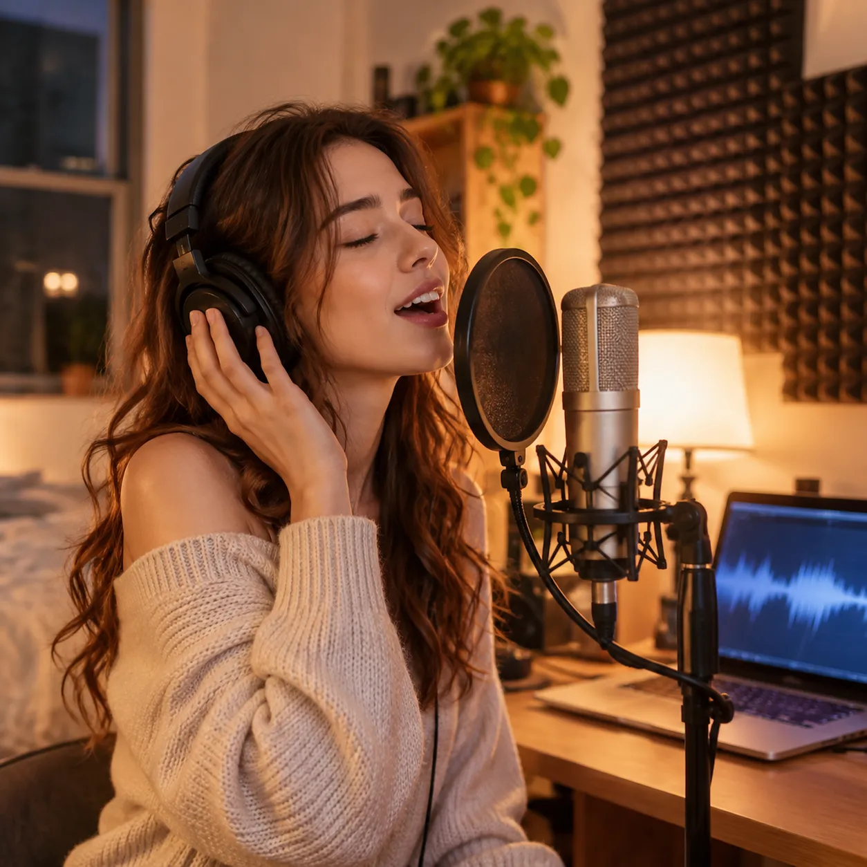 O que é clonagem de voz com IA para cantar?