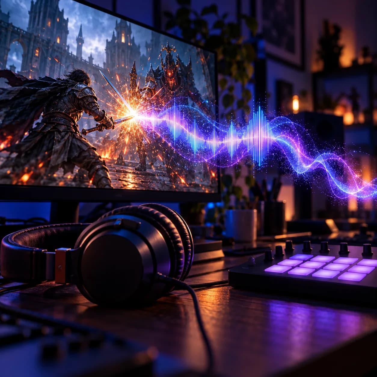 What is a game sound effect generator?